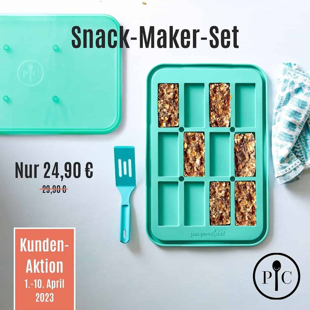 Pampered Chef Angebot Snack-Maker-Set 04-2023