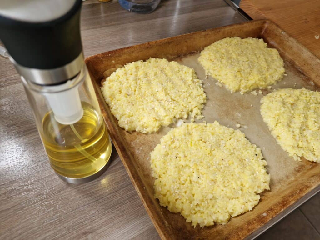 Reibekuchen (Kartoffelpuffer) aus dem Ofen vom großen Ofenzauberer von ... Reibekuchen (Kartoffelpuffer) aus dem Ofen vom großen Ofenzauberer von ...