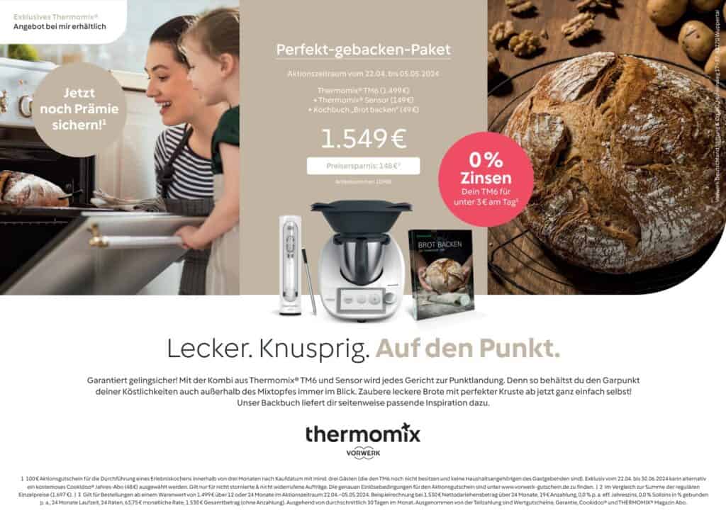 Thermomix Angebot Perfekt-gebacken-Paket